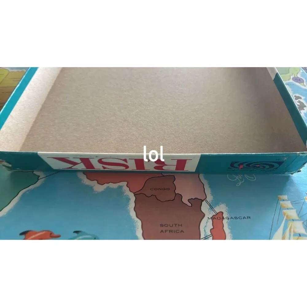 Parker Brothers RISK Vintage Strategy Board Game Complete